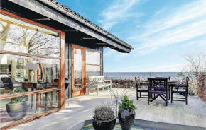 Beach Front Home In Bjert With House Sea View, Bjert